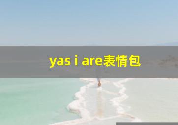 yas i are表情包